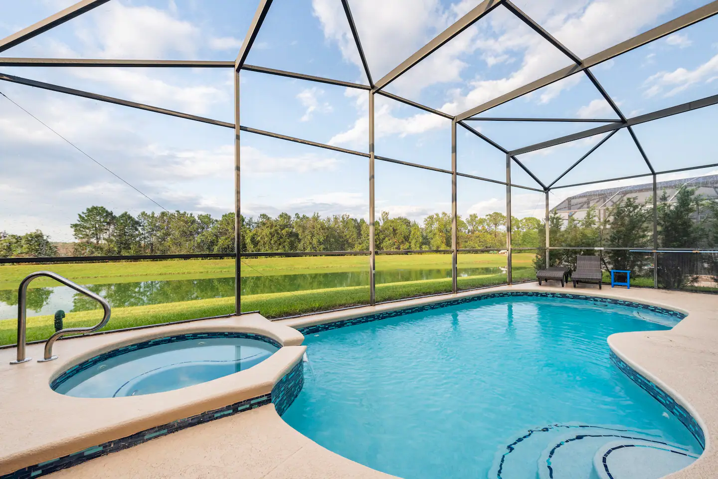 Two Communal Heated Pools and Spas