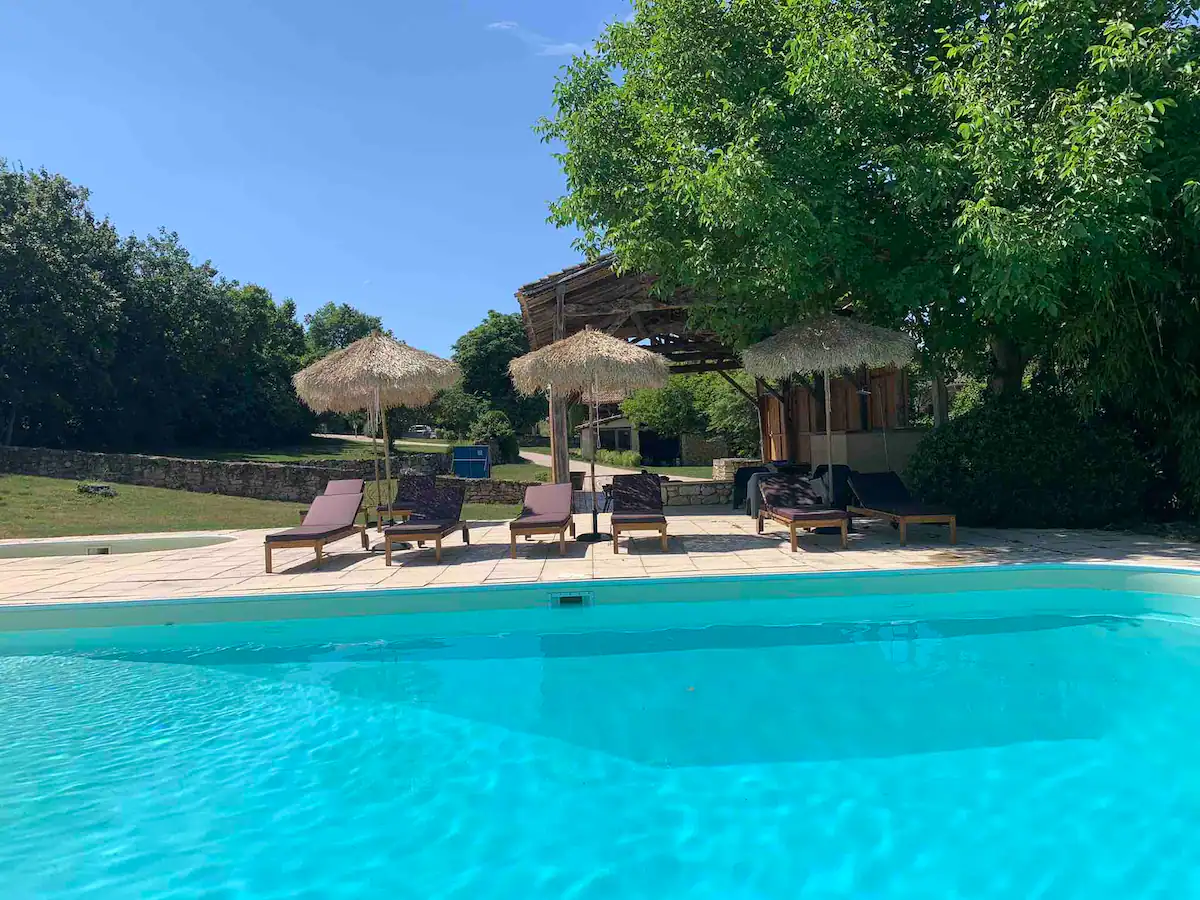Relax and unwind in this private outdoor pool