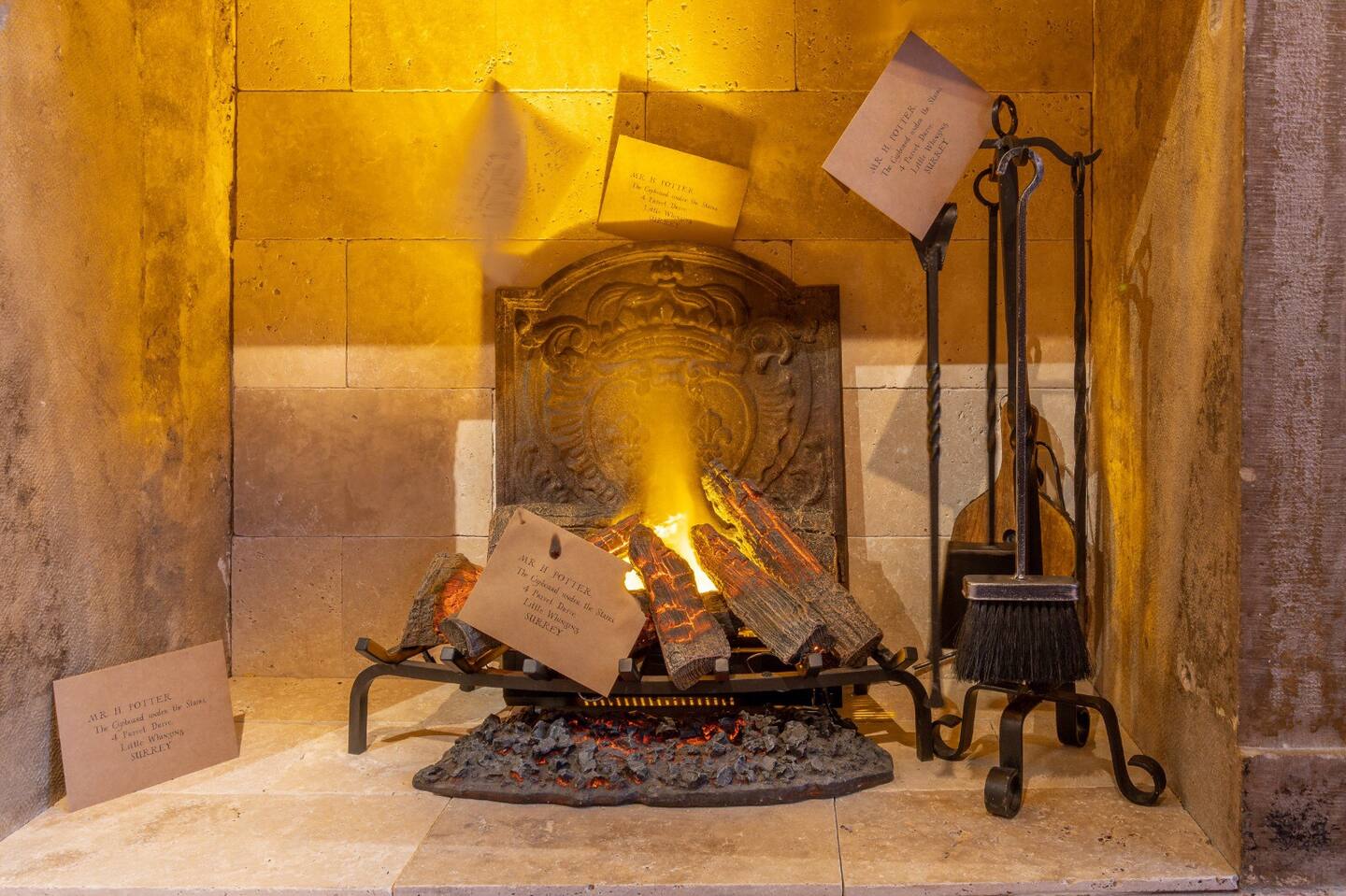 Enchanted fireplace