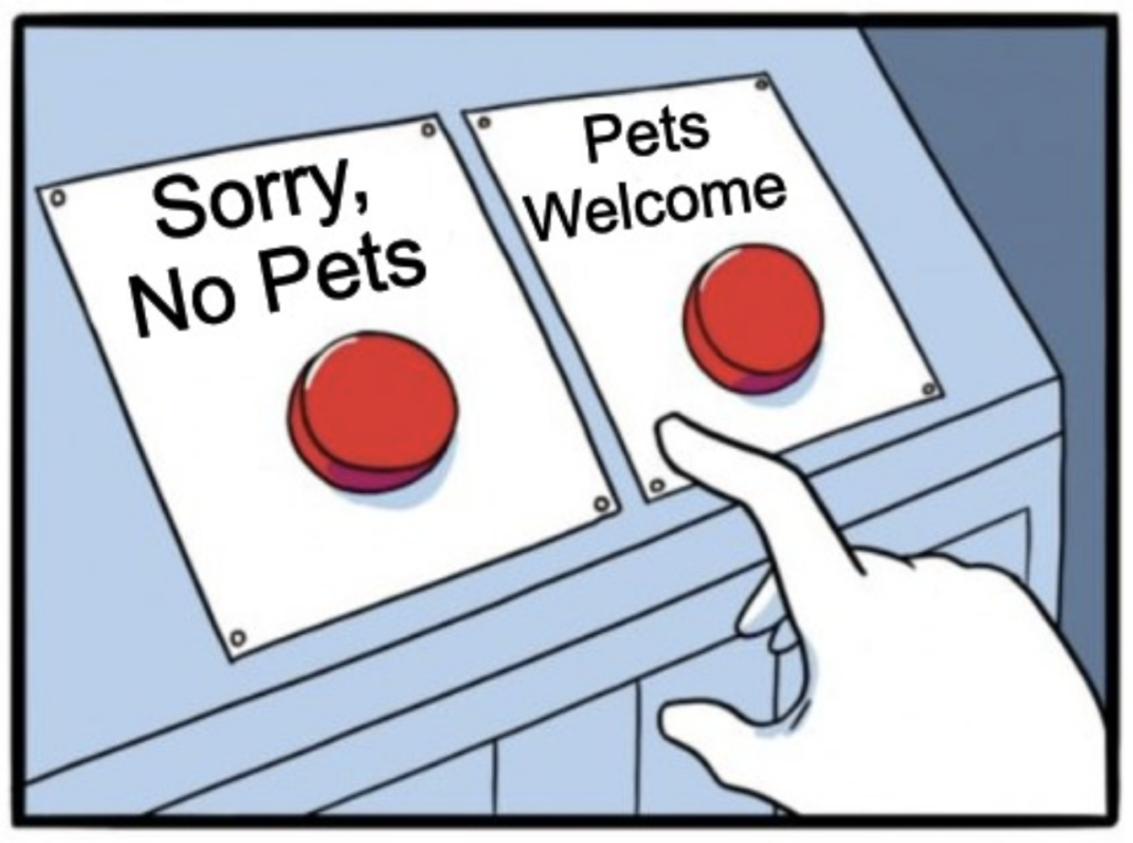 Airbnb Bookings Hack: Pets or no pets?